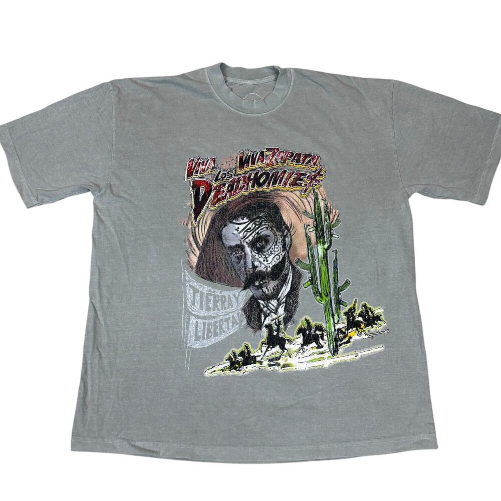 Dead Homies LA Emiliano Zapata T Shirt Men's XL